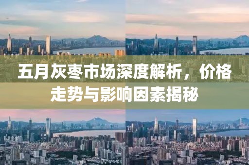 五月灰枣市场深度解析，价格走势与影响因素揭秘