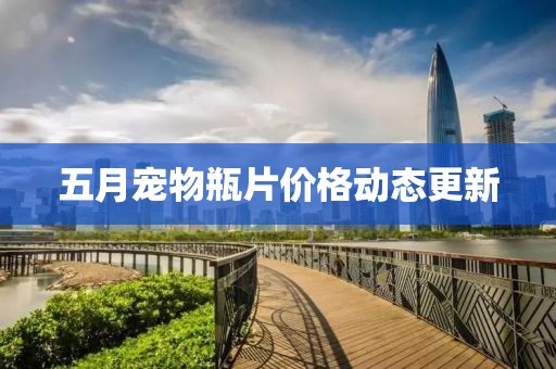 五月宠物瓶片价格动态更新