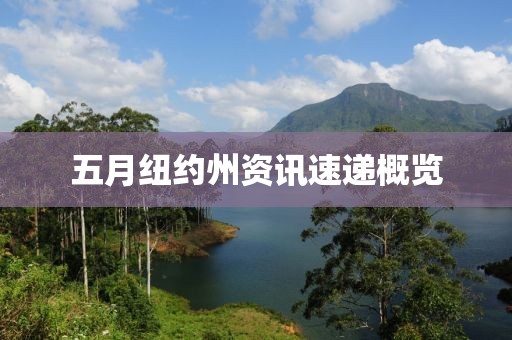 五月纽约州资讯速递概览
