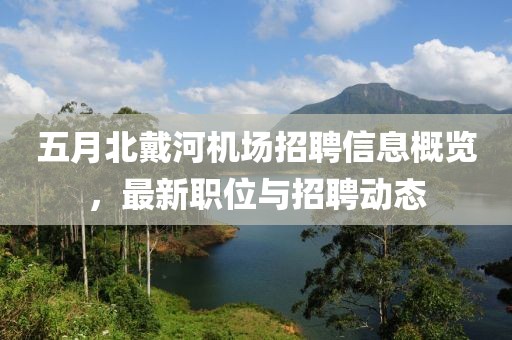 五月北戴河机场招聘信息概览，最新职位与招聘动态
