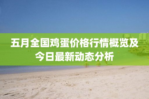 五月全国鸡蛋价格行情概览及今日最新动态分析