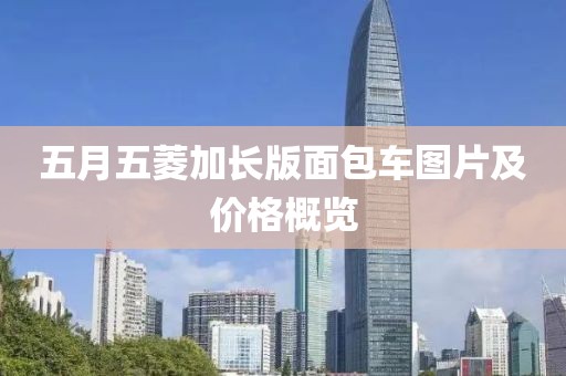 五月五菱加长版面包车图片及价格概览