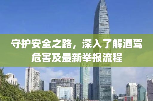 守护安全之路，深入了解酒驾危害及最新举报流程