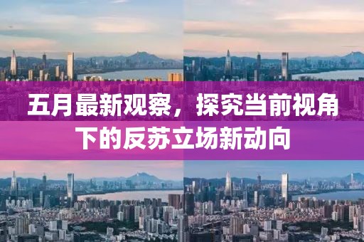 五月最新观察，探究当前视角下的反苏立场新动向