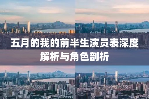 五月的我的前半生演员表深度解析与角色剖析
