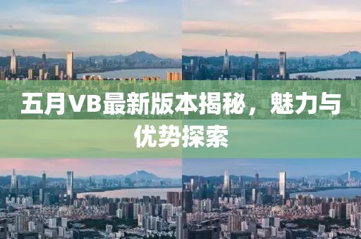 五月VB最新版本揭秘，魅力与优势探索