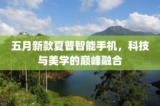 五月新款夏普智能手机，科技与美学的巅峰融合
