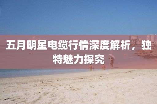 五月明星电缆行情深度解析，独特魅力探究