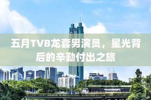 五月TVB龙套男演员，星光背后的辛勤付出之旅