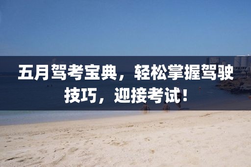 五月驾考宝典，轻松掌握驾驶技巧，迎接考试！
