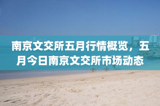 南京文交所五月行情概览，五月今日南京文交所市场动态