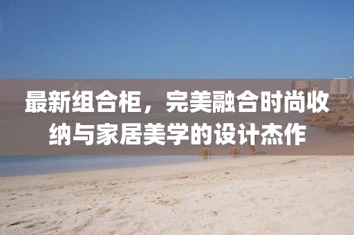 最新组合柜，完美融合时尚收纳与家居美学的设计杰作