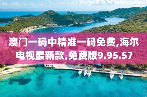 澳门一码中精准一码免费,海尔电视最新款,免费版9.95.57