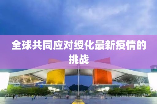 全球共同应对绶化最新疫情的挑战