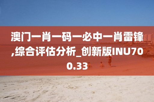 澳门一肖一码一必中一肖雷锋,综合评估分析_创新版INU700.33