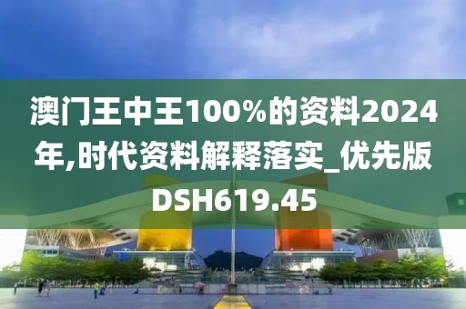 澳门王中王100%的资料2024年,时代资料解释落实_优先版DSH619.45
