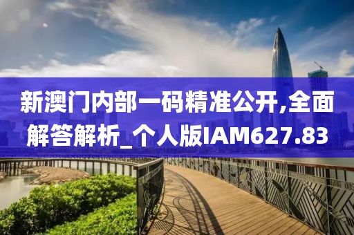 新澳门内部一码精准公开,全面解答解析_个人版IAM627.83