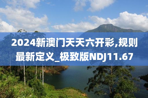 2024新澳门天天六开彩,规则最新定义_极致版NDJ11.67
