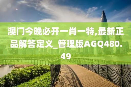 澳门今晚必开一肖一特,最新正品解答定义_管理版AGQ480.49