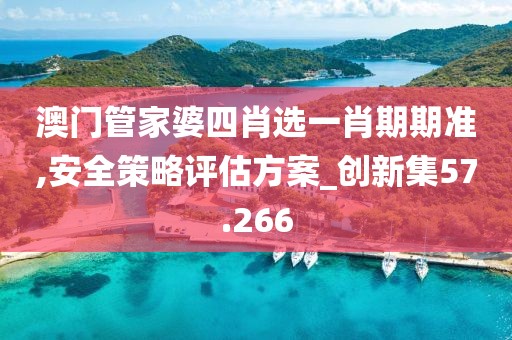 澳门管家婆四肖选一肖期期准,安全策略评估方案_创新集57.266