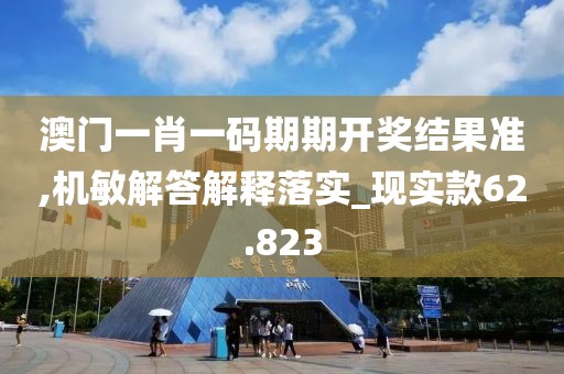澳门一肖一码期期开奖结果准,机敏解答解释落实_现实款62.823