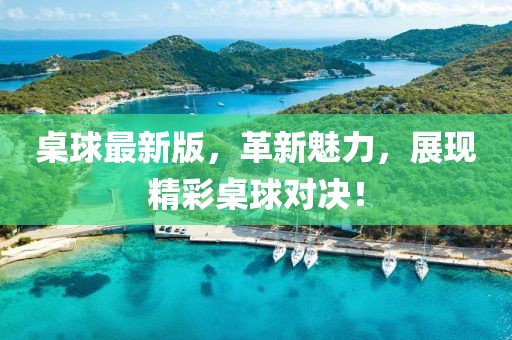 桌球最新版，革新魅力，展现精彩桌球对决！