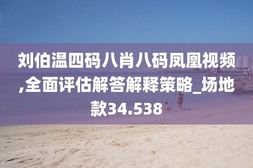 刘伯温四码八肖八码凤凰视频,全面评估解答解释策略_场地款34.538